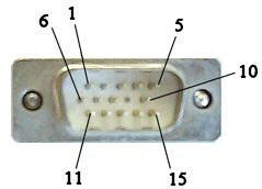 vga cable pinout