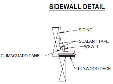 sidewall detail