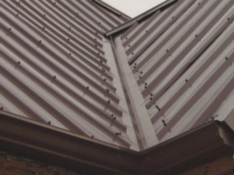 Installing Standing Seam Metal Roof, How To Overlap Corrugated Metal Roofing