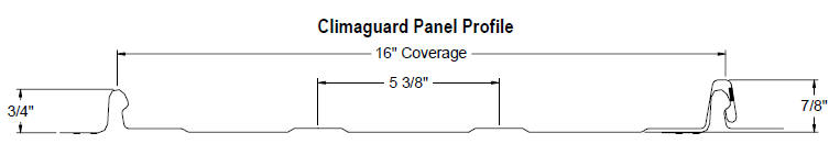 climaguard panel profile