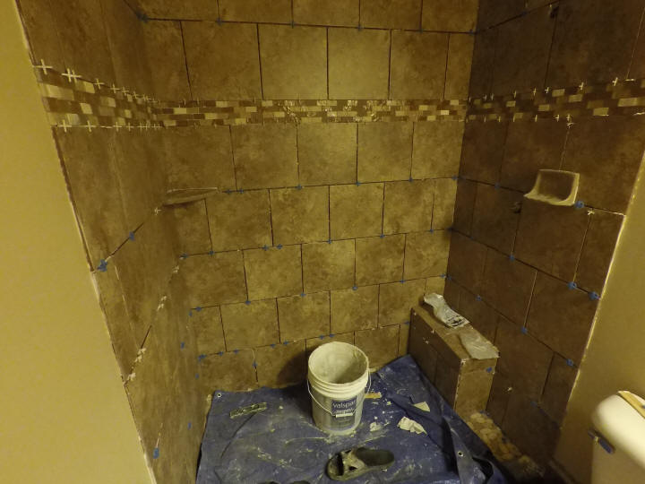 How to Tile and Grout Shower Walls DIY