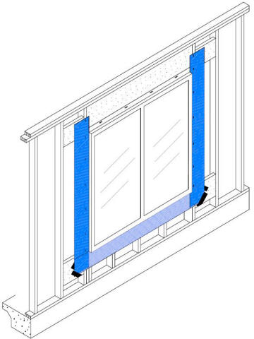 installing vinyl window